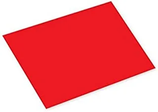 FIS FSCH1602535RD Colored Cards 100-Pieces