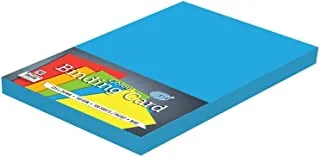 FIS FSBD160225BL 160 GSM Colored Binding Cards 100-Pieces