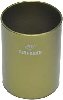 FIS FSPHGL Round Shape Pen Holder, Gold