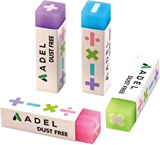Adel Dust-Free Eraser 48 Pcs. - ALER2270000003