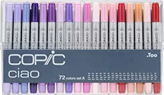 Copic Ciao Set of 72pc - Set A colors