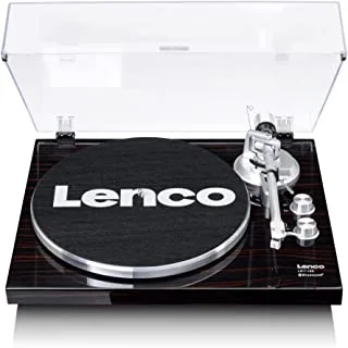 Lenco LBT-188 القرص الدوار في الجوز | مشغل تسجيل مع بلوتوث | خرج USB لتحويل الفينيل إلى MP3