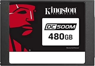 Kingston Data Center DC500M (SEDC500M / 480G) محركات أقراص الحالة الصلبة للمؤسسات - SSD 2.5 بوصة 480 جيجابايت