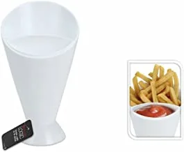 Set of 4, Chip Baskets Snack Holder with Dip Holder Fries Serving Basket Kitchen