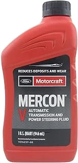 Motorcraft mercon v automatic transmission and power steering fluid from ford