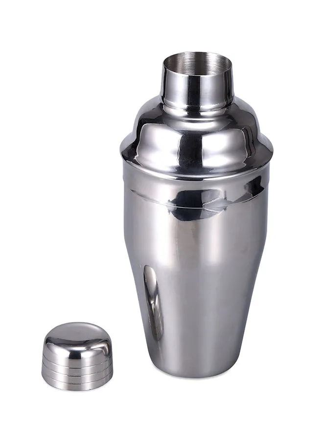 Generic Stainless Steel Cocktail Shaker Silver 9centimeter