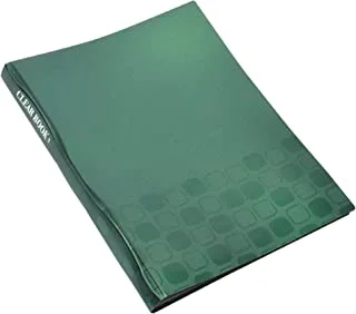 FIS AIPGPKRB-10A كتاب شفاف مع 10 جيوب ، مقاس A4 ، متعدد الألوان