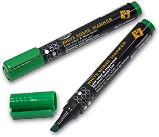 أقلام سبورة بيضاء من FIS ، 12 قطعة ، أخضر