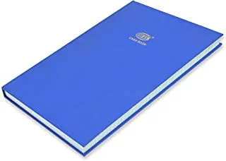 FIS FSACCDC3Q73 3 Quire Azure Laid Ledger Paper Cash Book, 210 x 330 mm Size, Blue