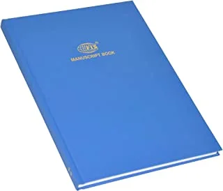 FIS FSMNA43Q5MM 5mm Square Lines 144 Sheets Manuscript Book, 210 mm x 297 mm Size