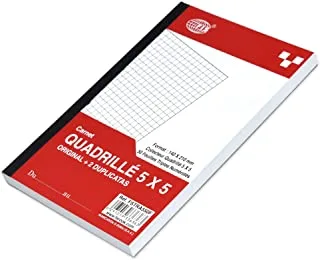 FIS FSTRA550F French Triplicate Book, A5 Size