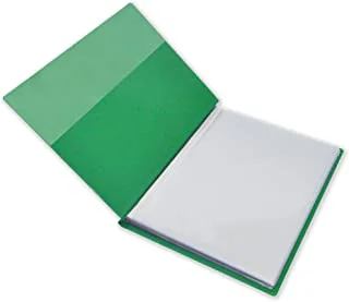 دفتر عرض من FIS مع 50 جيب ، مقاس A4 ، أخضر