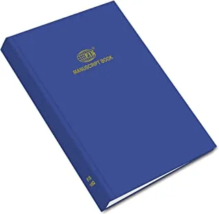 FIS 8mm Single Ruled 480 Sheets Manuscript Book, 210 mm x 330 mm Size, Blue