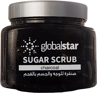Global Star Charcoal Sugar Scrub 600 ml