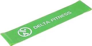 Delta Fitness Mini Band, 50 cm Length x 5 cm Width x 0.065 cm Thickness