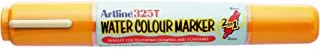 Artline ARMK325OC 2-In-1 Water Color Marker 12-Pieces, Ochre