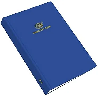 FIS 8mm Single Ruled 336 Sheets Manuscript Book, 210 mm x 330 mm Size, Blue
