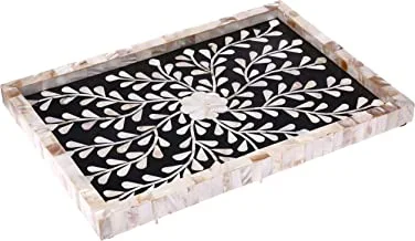 Mother of Pearl Flower Decor Tray