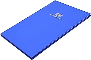 كتاب مخطوطات من 96 ورقة مقاس 8 مم من FIS ، مقاس 210 مم × 330 مم ، أزرق