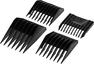 Thrive Professional Cutting Guide Comb Set, Black