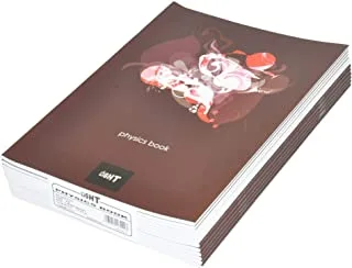 FIS LIEBP08A441 40 Sheets Paper Light Physics Book 12-Pieces, A4 Size