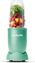 NutriBullet 900 Watts، 9 Piece Set، Multi-Function High Speed ​​Blender، Mixer System with Nutrient Extract، Smoothie Maker، All Mint Green، NB-201، 