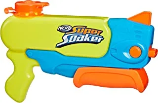 Nerf Super Soaker Wave Spray Water Blaster, Wild Wave Soakage, Nozzle Moves To Create Wavy Stream, Outdoor Games and Water Toys
