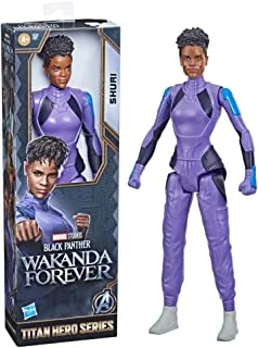 Marvel Studios' Black Panther: Wakanda Forever Titan Hero Series Shuri Toy, 12-Inch-Scale Action Figure, Toys Kids Ages 4 and Up