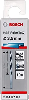 Bosch 2608577203 Metal Twist Drill HSS PointTeQ DIN 338, 3,5 x 39 x 70 mm