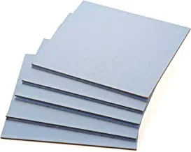 ألواح كيك مربعة زرقاء من هوت باك 30 سم × 30 سم ، 5 قطع