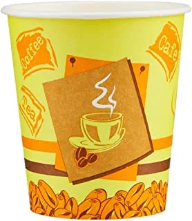 Hotpack Paper Cups 50-Pieces, 7 oz Capacity