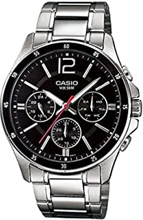 Casio ENTICER Watch MTP-1374D-1AV for Men (Analog, Casual Watch)