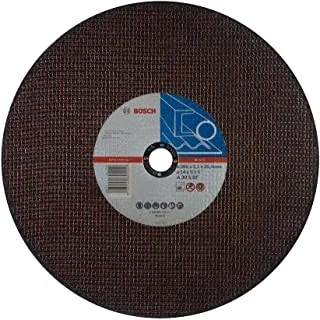 BOSCH - Metal straight cutting disc, For Chop saws, Aluminium oxide disc designed for general use with metal, 1 piece, 355 mm Diameter