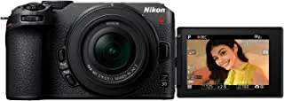 Nikon Z30 with Wide-Angle Zoom Lens - Our Most Compact, Lightweight mirrorless Stills/Video Camera with 16-50mm Zoom Lens - KSA Version with KSA Local Warranty Support