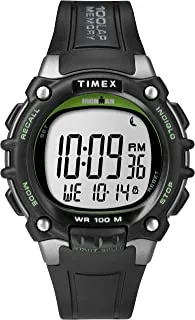 Timex Ironman Classic 44 mm Men Digital Black Resin Strap Watch TW5M03400
