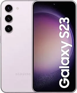 SAMSUNG Galaxy S23, 256GB, Lavender, KSA Version, 5G Mobile Phone, Dual SIM, Android Smartphone