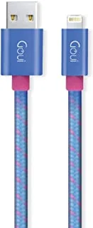 Goui 8PIN, MFI Cable Fashion Collection 1mt, Blue/Purple