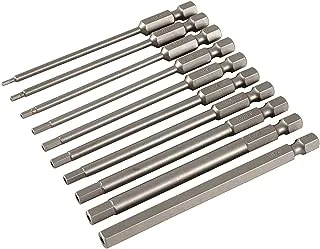 Security Hex Inch 90mm Power Blade Set, 10 Piece