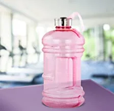 زجاجة مياه 2.2 لتر سعة 75 أونصة سعة نصف جالون مانعة للتسرب خالية من مادة BPA خالية من الرائحة إبريق صلب ترطيب يومي للياقة البدنية واللياقة البدنية والرياضة زجاجة ماء للتخييم والتنزه في الهواء الطلق