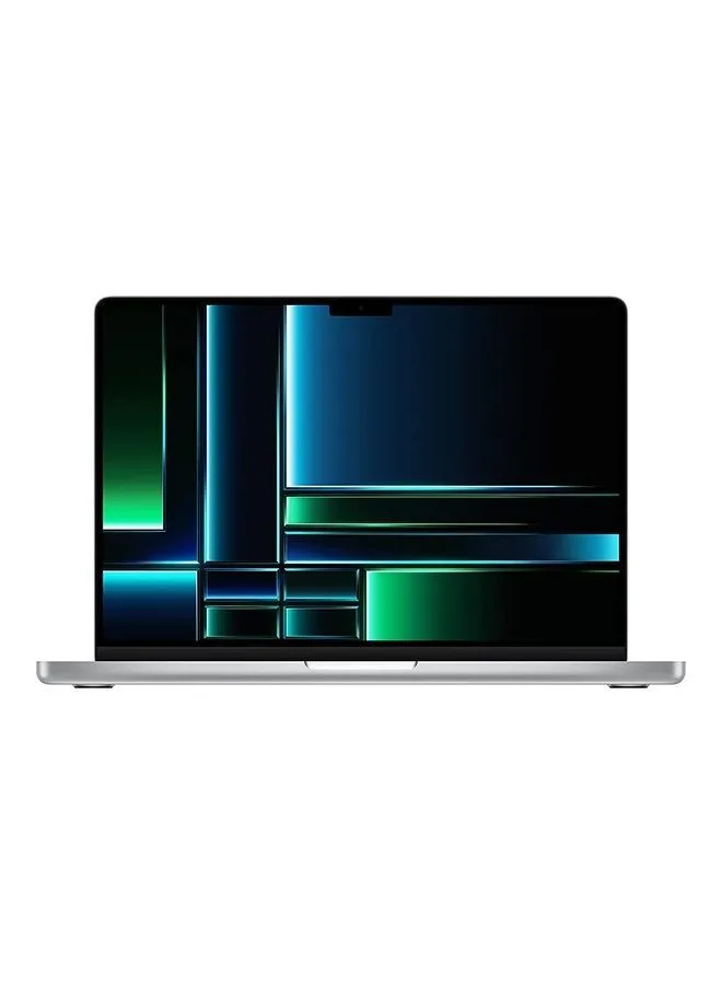 Apple MacBook Pro (2023) مع شاشة Liquid Retina XDR مقاس 14 بوصة وشريحة Apple M2 Pro مع وحدة معالجة مركزية 10 Core و 16 Core GPU / 16GB RAM / 512GB SSD / رسومات مدمجة إنجليزي / عربي فضي