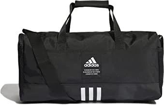 adidas Unisex 4Athlts Duffel Bag, Black/White, M