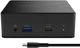 Belkin USB-C Dual Display Docking Station (85W Power Delivery, HDMI, USB-A 3.1 Gen 1, USB-C, Gigabit Ethernet, Audio Input/Output for MacBook, XPS, and Other USB C Laptop), One size
