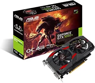 ASUS CERBERUS GEFORCE GTX 1050 TI OC EDITION 4GB GDDR5 WITH RIGOROUS TESTING FOR ENHANCED RELIABILITY AND PERFORMANCE., 90YV0A74-M0NA00
