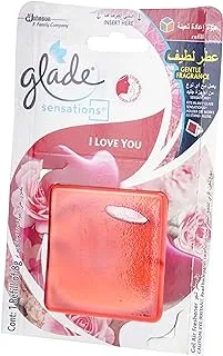 Glade Sensations Air Freshener Refill, I Love You - 8 gm