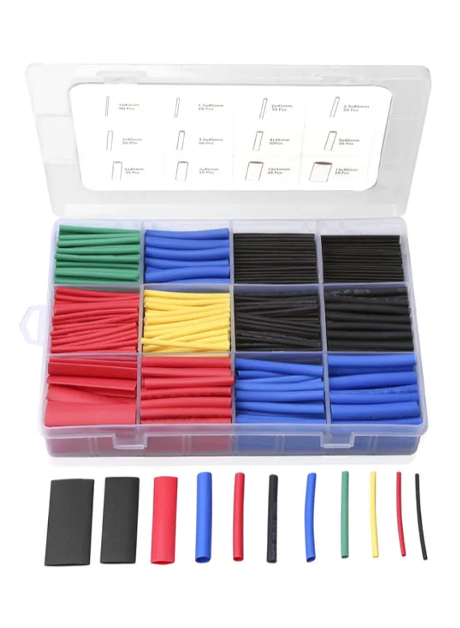 Generic 560-Piece Heat Shrink Insulator Wire Set With Box Multicolour