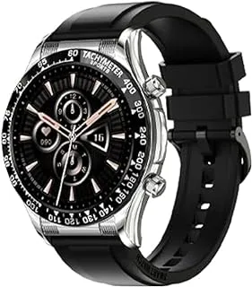 Werfone Round Smart Watch, 40 x 50 x 43 mm Size, Silver