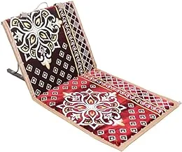 Traditional Arabic Foldable Ground Chair With Adjustable Backrest, Perfect For Trips Picnic Camping And Outdoor Enjoyment Arabic Portable Backrest Chair