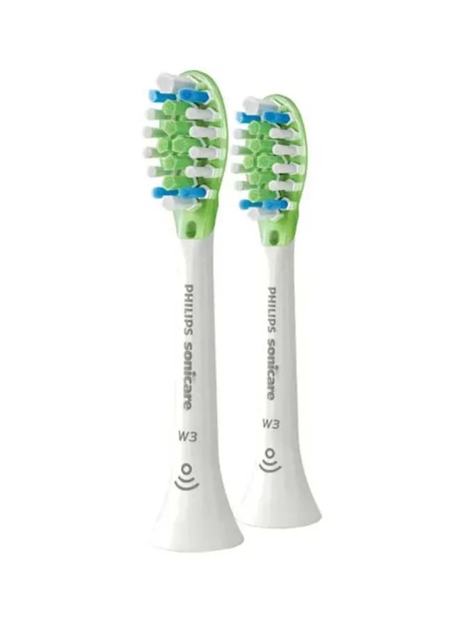 PHILIPS SONICARE PHILIPS Sonicare Replacement Head Diamond CleanSmart Whitening 2 Pcs Standard Size HX9062/17 White White