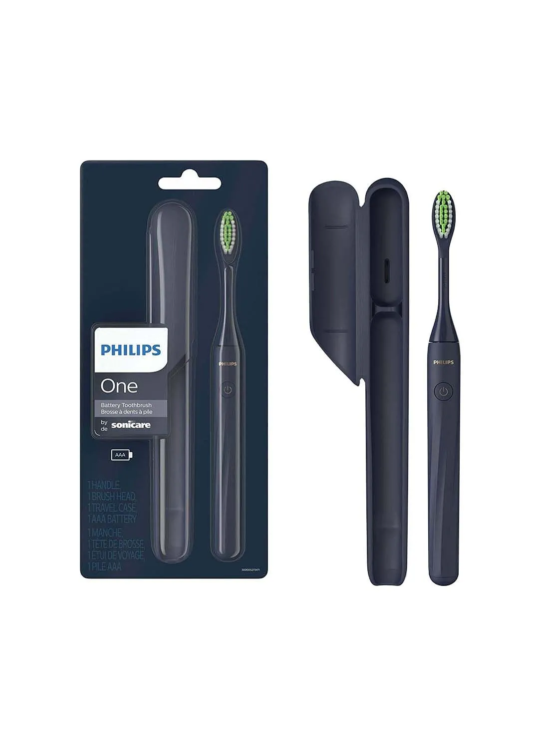 PHILIPS SONICARE One Battery Toothbrush Midnight Blue