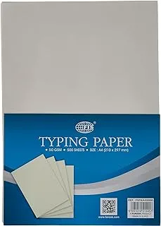 FIS FSPAA450500 50 GSM Typing Paper 500 Sheets, A4 Size